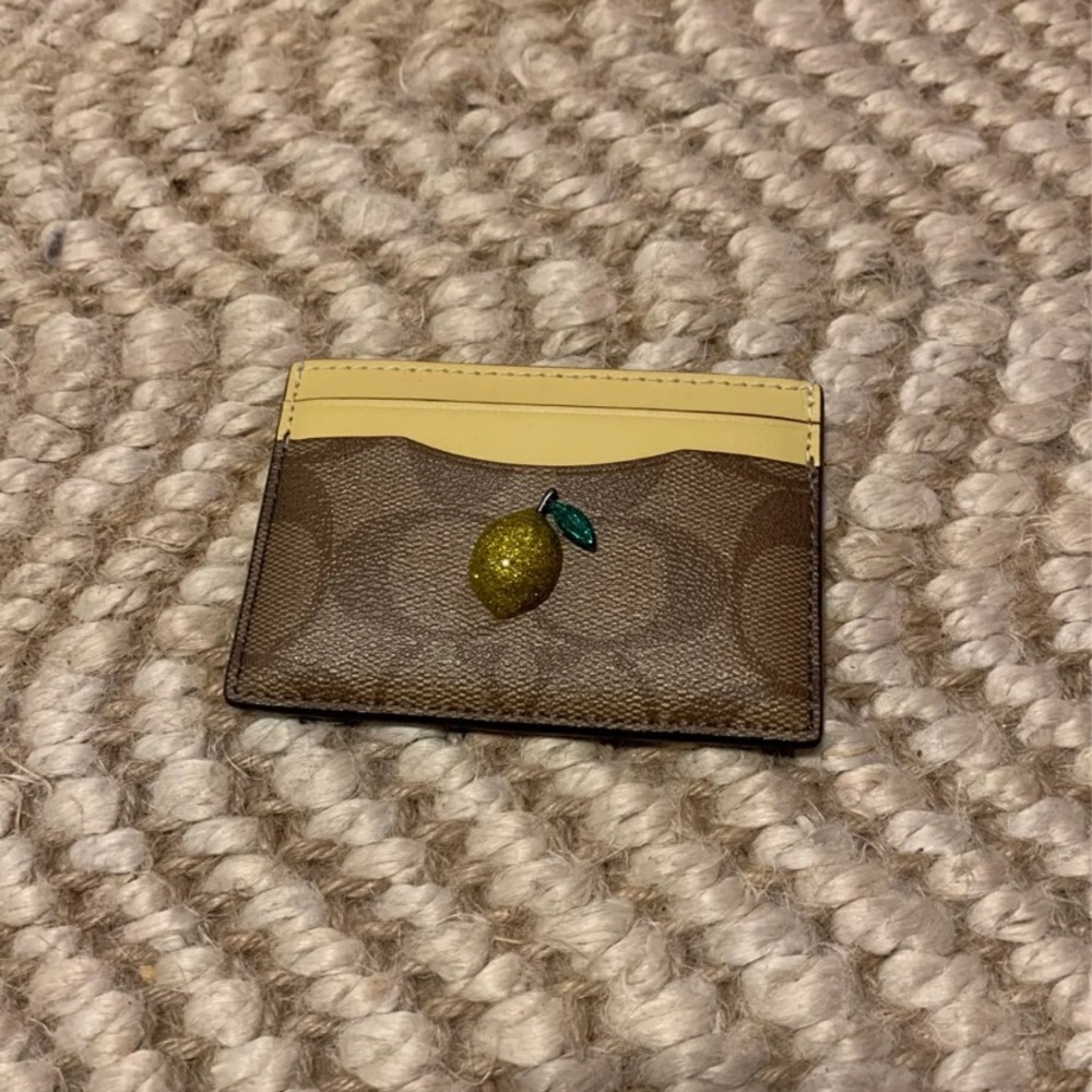 coach card case
